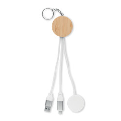 Portachiavi con cavo 4 in 1 60W