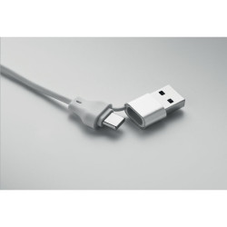 Portachiavi con cavo 4 in 1 60W