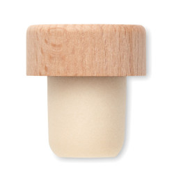 Tappo per bottiglia in legno di