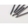 Set 6 matite colorate nere