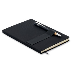 Notebook A5 RPET con penna