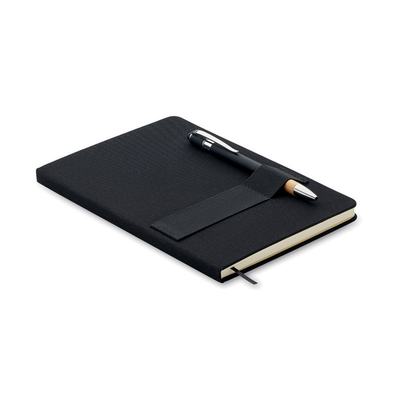 Notebook A5 RPET con penna
