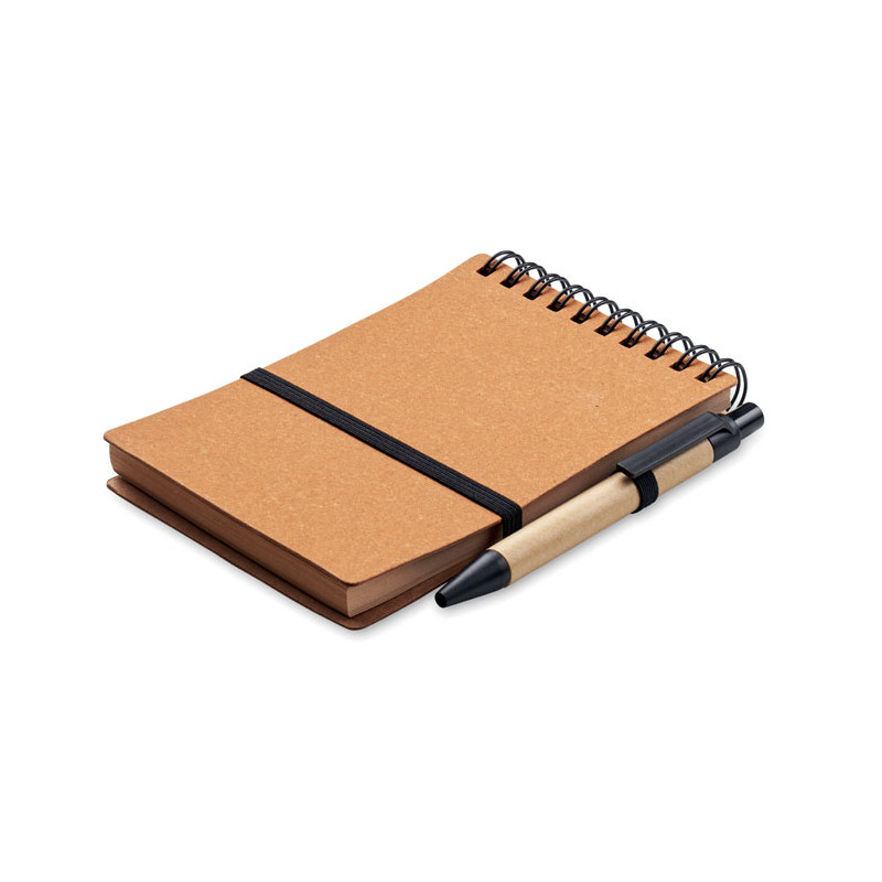 Notebook riciclato con penna a sfe