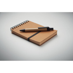 Notebook riciclato con penna a sfe