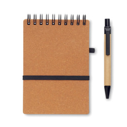 Notebook riciclato con penna a sfe