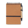 Notebook riciclato con penna a sfe
