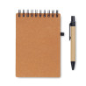 Notebook riciclato con penna a sfe