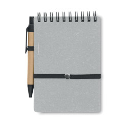 Notebook riciclato con penna a sfe