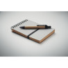 Notebook riciclato con penna a sfe