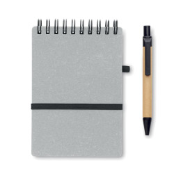 Notebook riciclato con penna a sfe