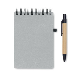 Notebook riciclato con penna a sfe
