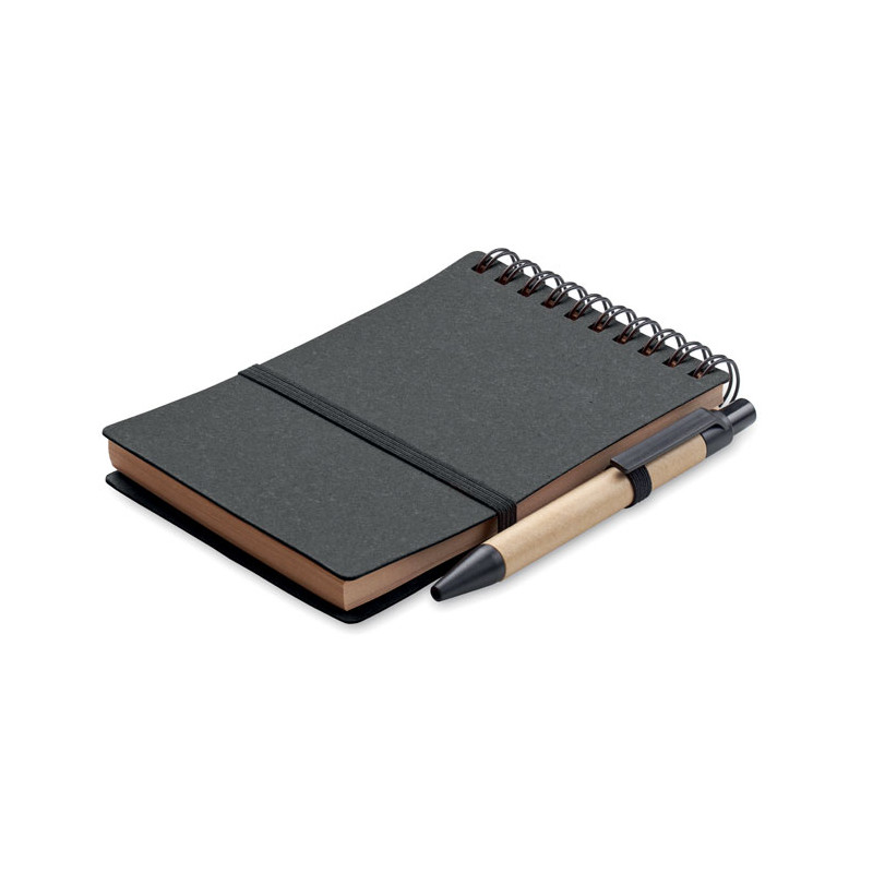 Notebook riciclato con penna a sfe