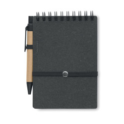 Notebook riciclato con penna a sfe