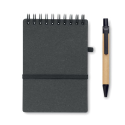 Notebook riciclato con penna a sfe