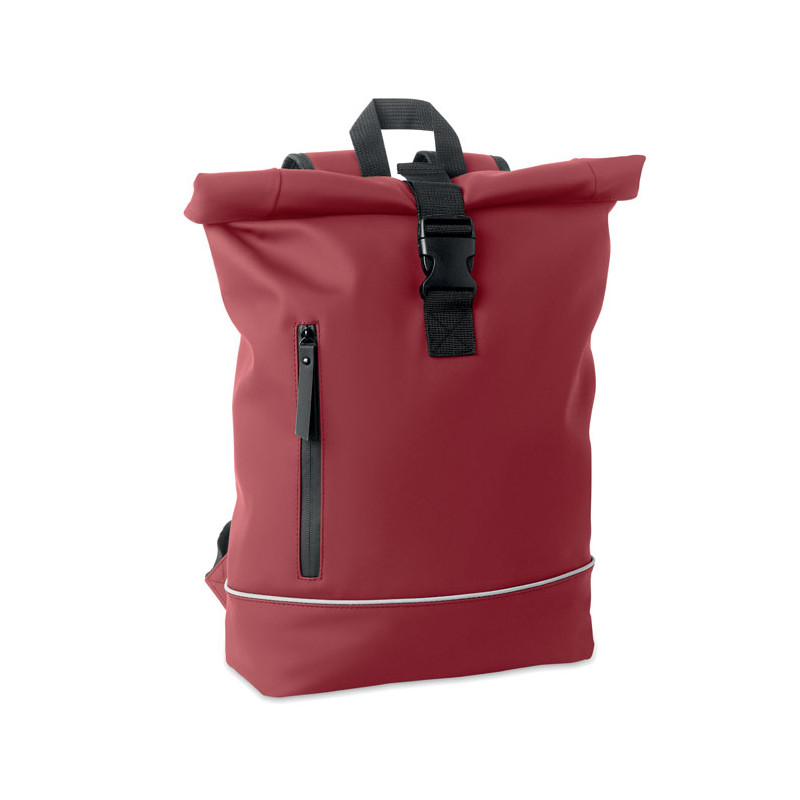 Zaino in PU rolltop per laptop