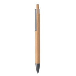 Penna a pulsante in bambù