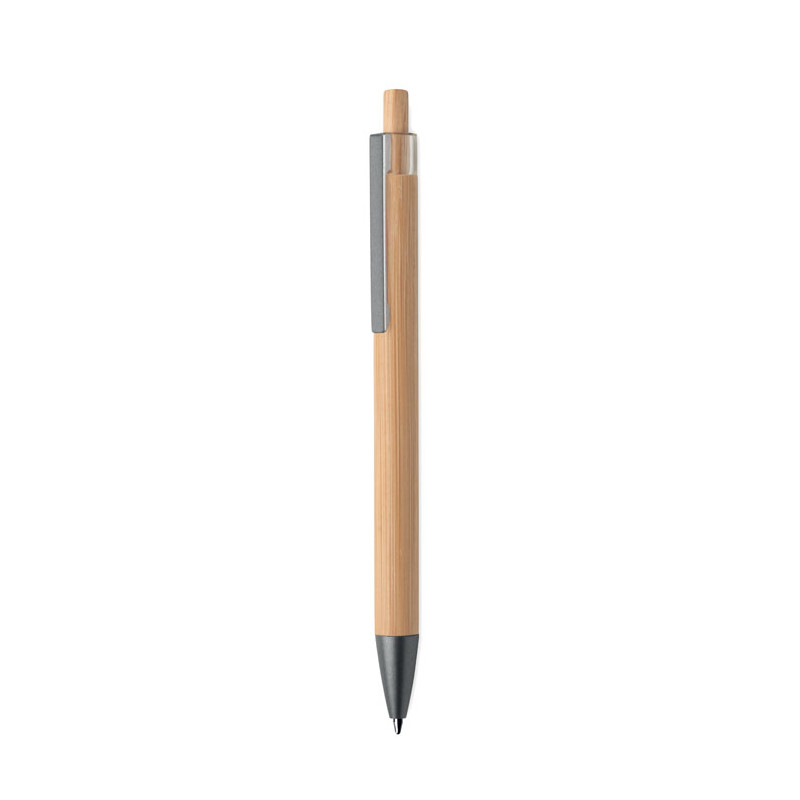 Penna a pulsante in bambù