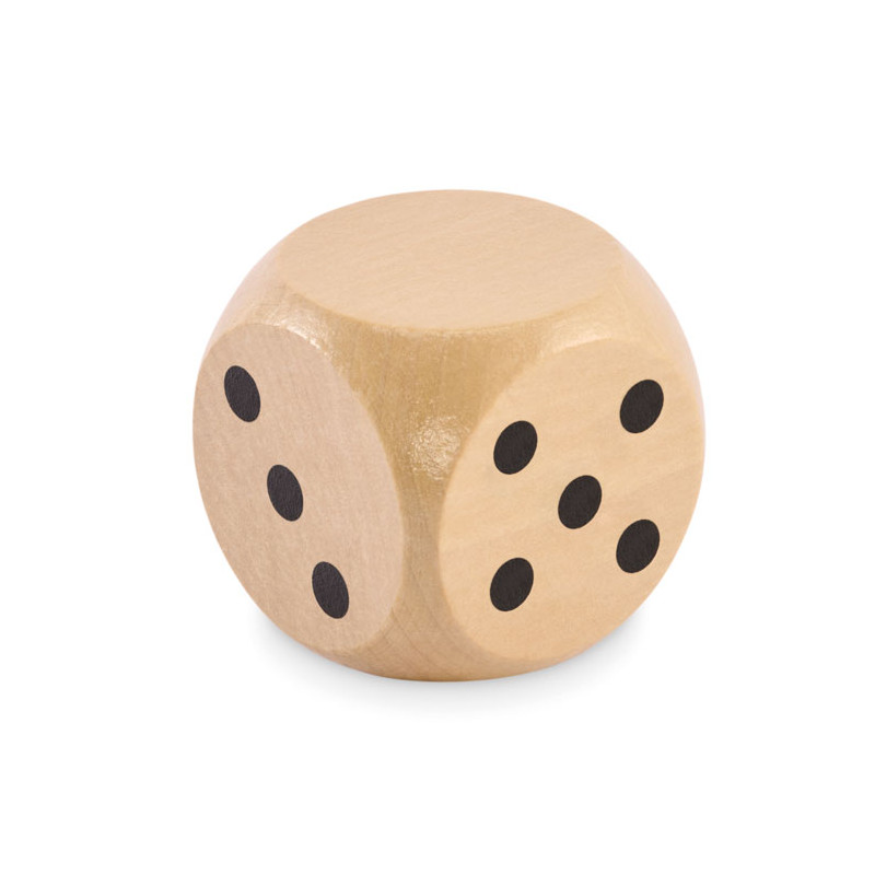 Dadi di legno Schima Ø 5 cm