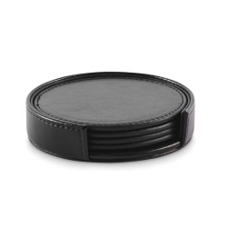 Set di 4 sottobicchieri in PU