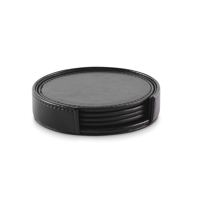 Set di 4 sottobicchieri in PU