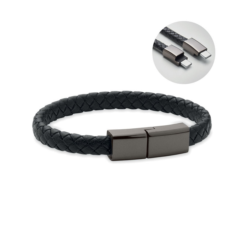 Bracciale con cavetto tipo-C