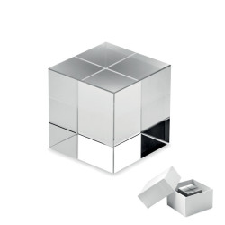 Premio cubo in vetro