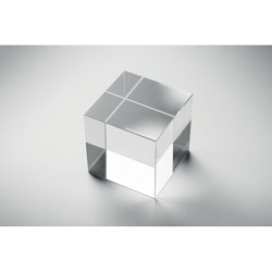Premio cubo in vetro