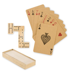 Set di domino e carte