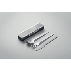 Set posate in acciaio inox