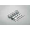 Set posate in acciaio inox