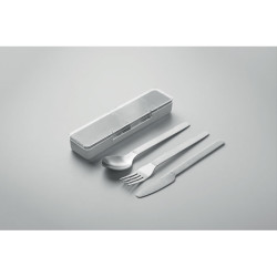 Set posate in acciaio inox