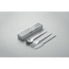 Set posate in acciaio inox