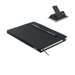 Notebook A5 con porta telefono