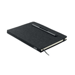 Notebook A5 con porta telefono