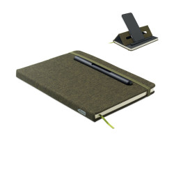 Notebook A5 con porta telefono