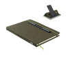 Notebook A5 con porta telefono