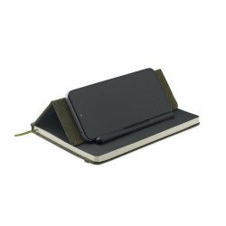 Notebook A5 con porta telefono