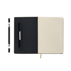 Notebook A5 con porta telefono
