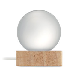 Palla di vetro a LED