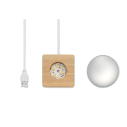 Palla di vetro a LED