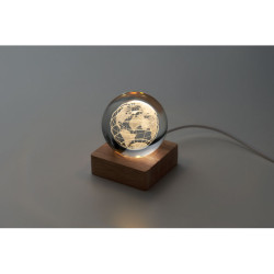 Palla di vetro a globo LED