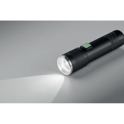 Torcia ricaricabile. Luce COB