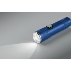 Torcia ricaricabile. Luce COB