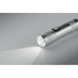 Torcia ricaricabile. Luce COB
