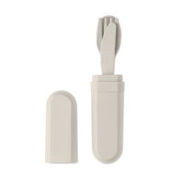 Set di posate e astuccio in PLA
