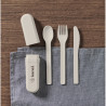Set di posate e astuccio in PLA