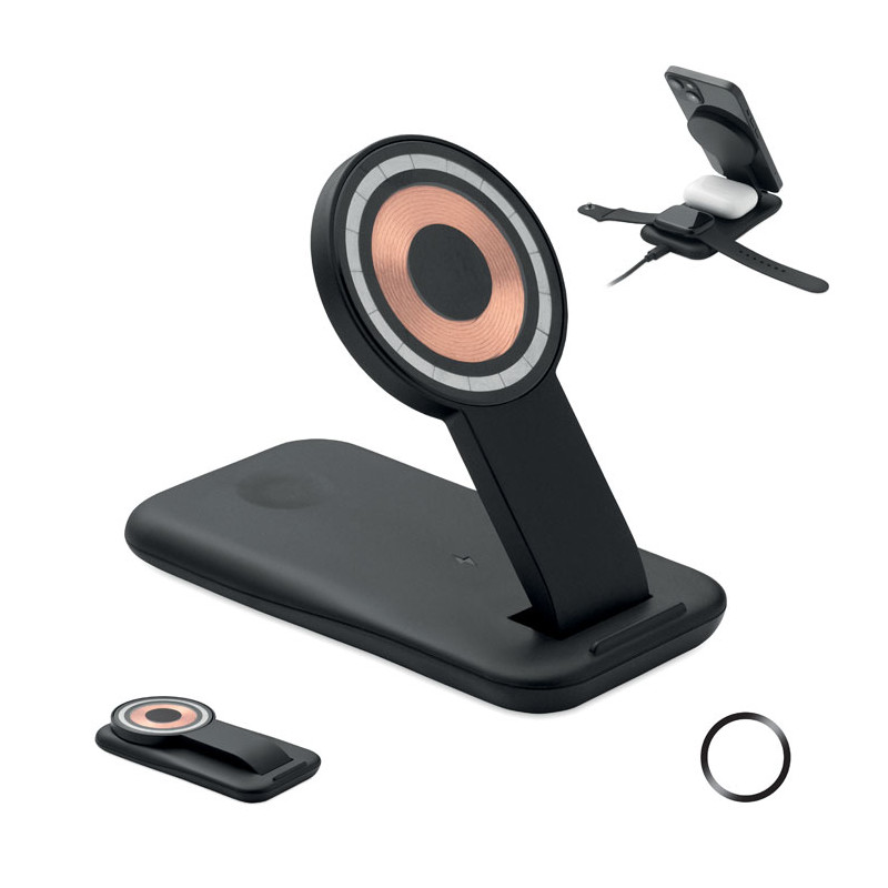 Caricatore wireless 3 in 1 da 1