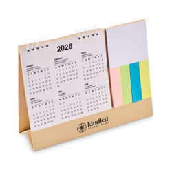 Calendario da tavolo con memopa