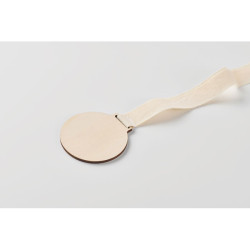 Medaglia di legno