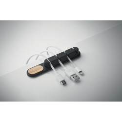 Organizzatore cavi in silicone